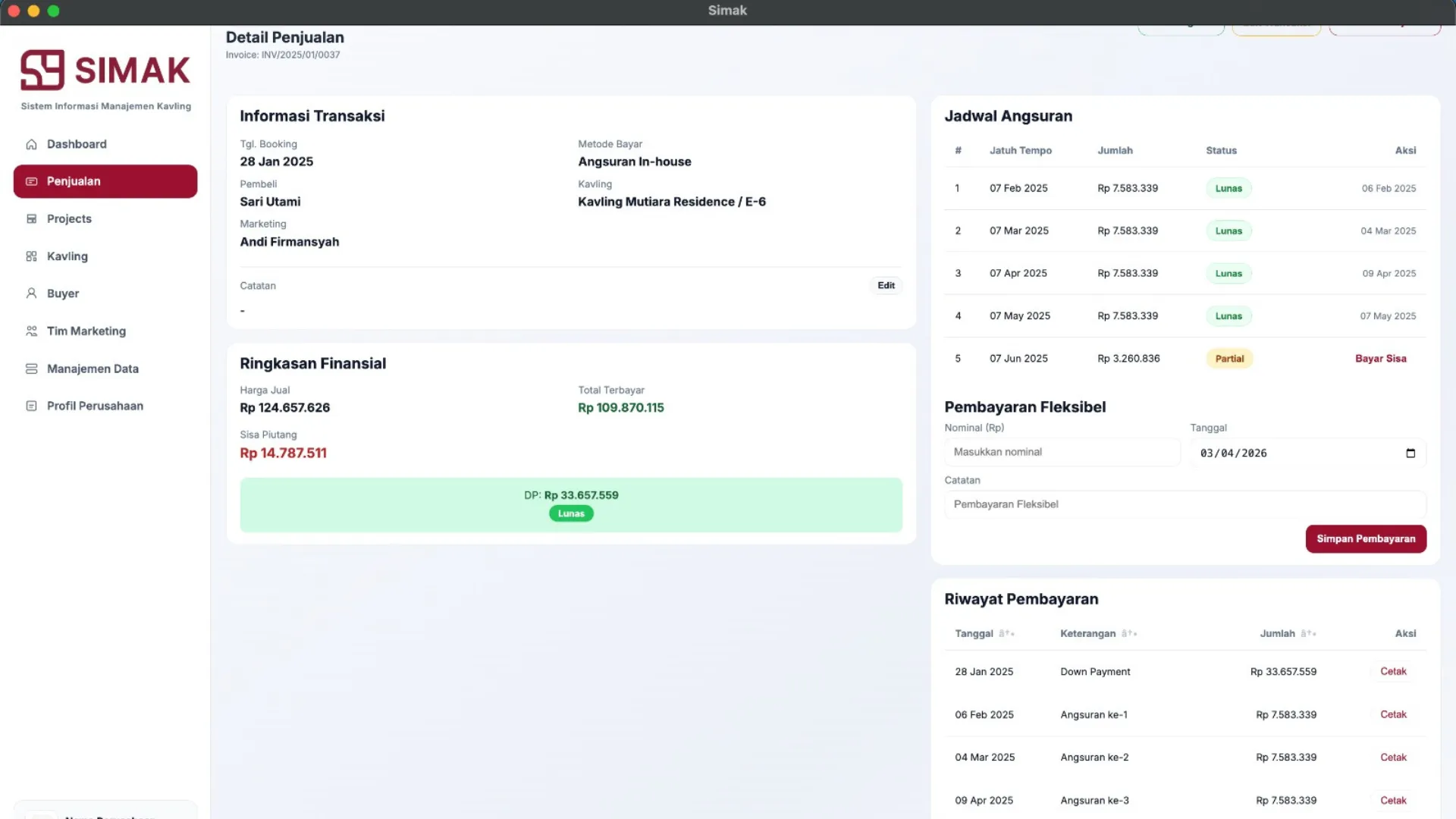 Sistem Manajemen Properti Kavling9